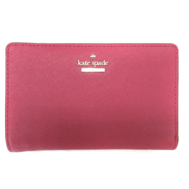 Kate Spade PINK KATE兩折短夾 錢包 皮夾二十二 二十三 粉色 日本直送 二手