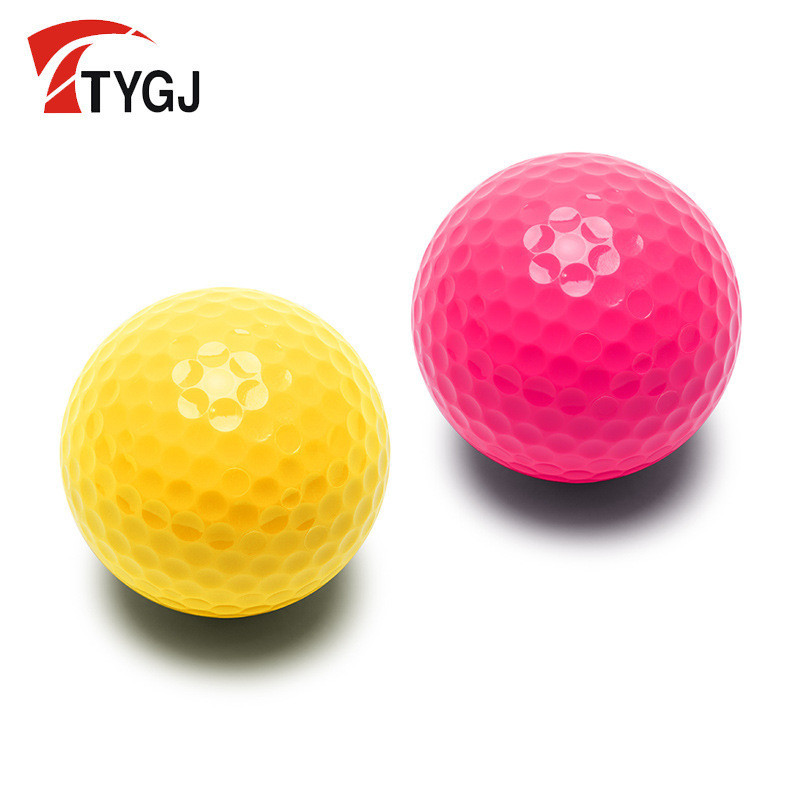 TTYGJ 高爾夫球 全新高爾夫彩色球 比賽球 GOLF雙層球 禮品球Q010