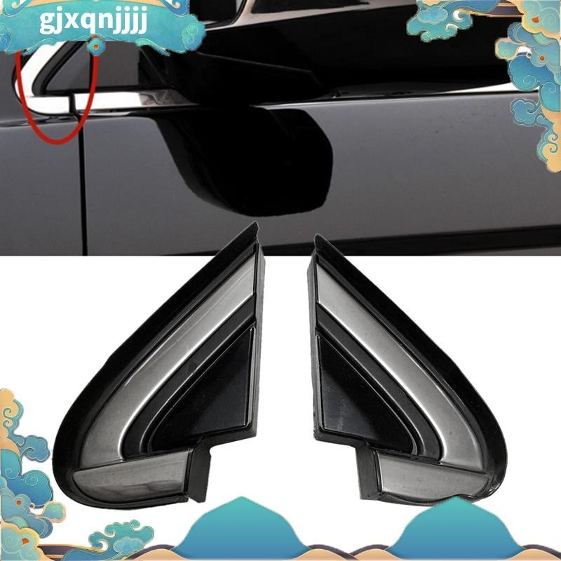 HONDA 適用於本田 CR-V CRV 2007-2011 汽車配件零件的外部支柱角裝飾側後視鏡三角板裝飾 gjxqn