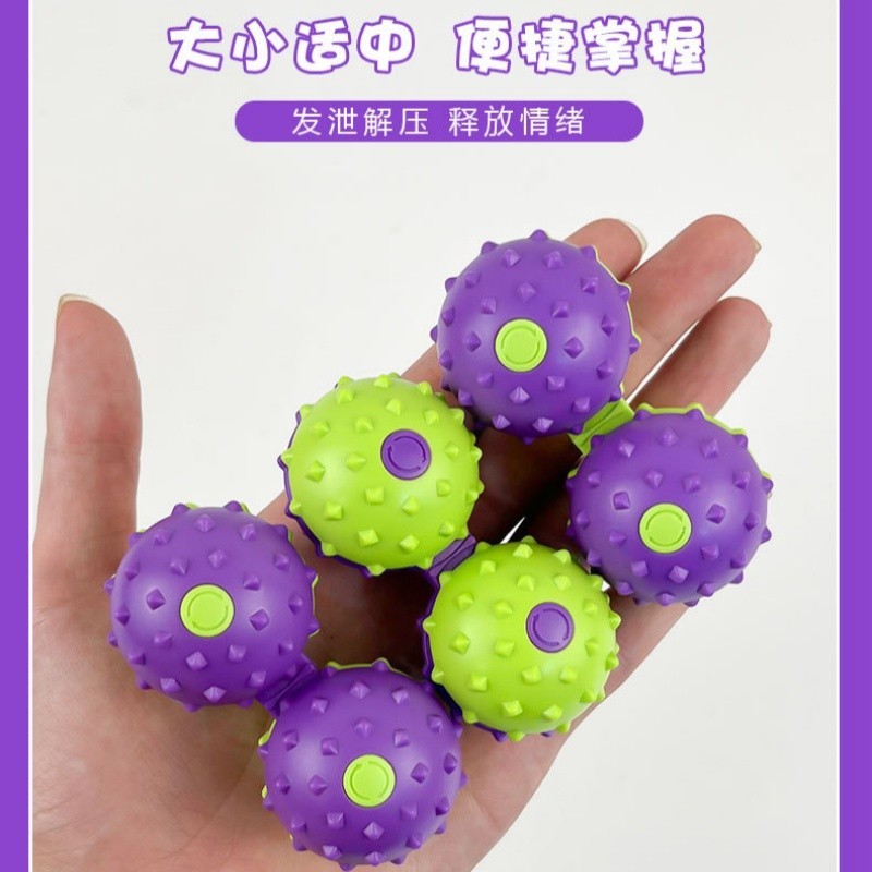 台灣出貨🍓 解壓玩具 雙球玩具 手指陀螺 指尖旋轉陀螺 3d蘿蔔指尖按摩球 減壓玩具