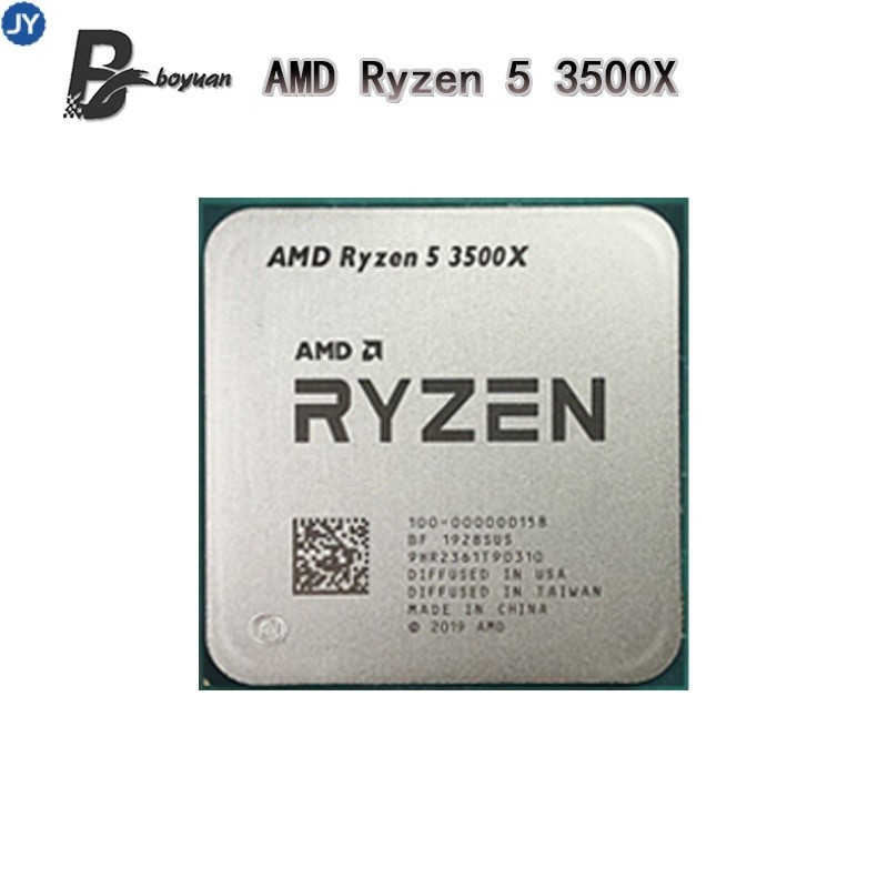 Amd 銳龍 5 3500X R5 3500X 3.6 GHz 六核六線程 7NM 65W L3=32M 100-000