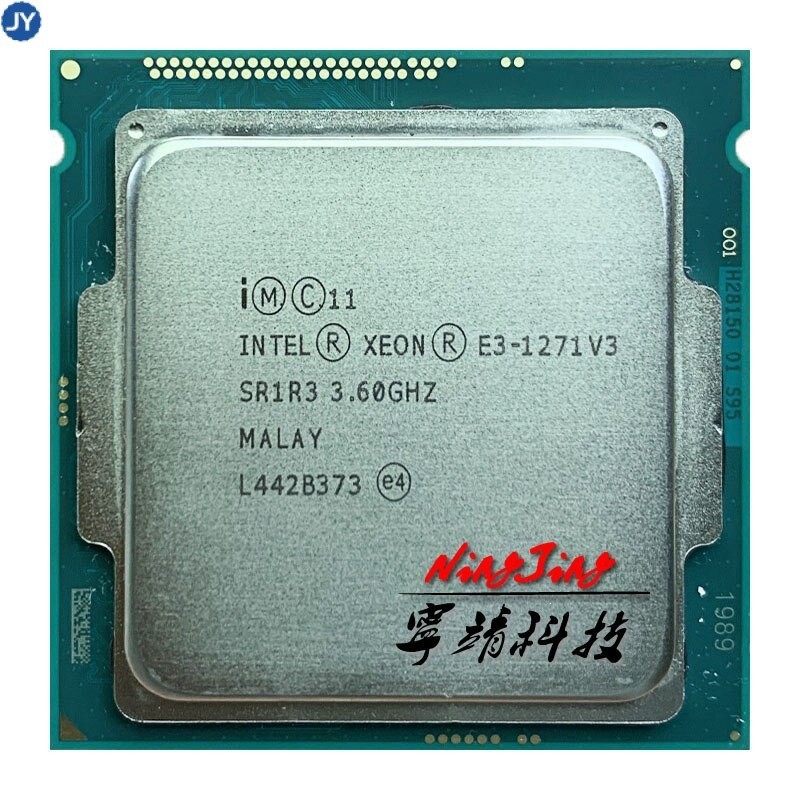 【現貨】英特爾至強 E3-1271 V3 E3 1271 V3 E3 1271v3 3.6 GHz 四核八螺紋 CPU