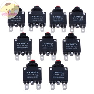 Pinkflower斷路器過載保護器開關保險絲3a 4A 5A 6A 8A 10A 15A 20A 30A EN