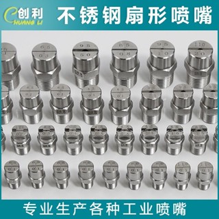【臺灣出貨/可開發票】304不鏽鋼 扇形噴嘴 霧化噴頭 工業 高壓 噴淋 清洗 1分 2分 4分扇形噴嘴