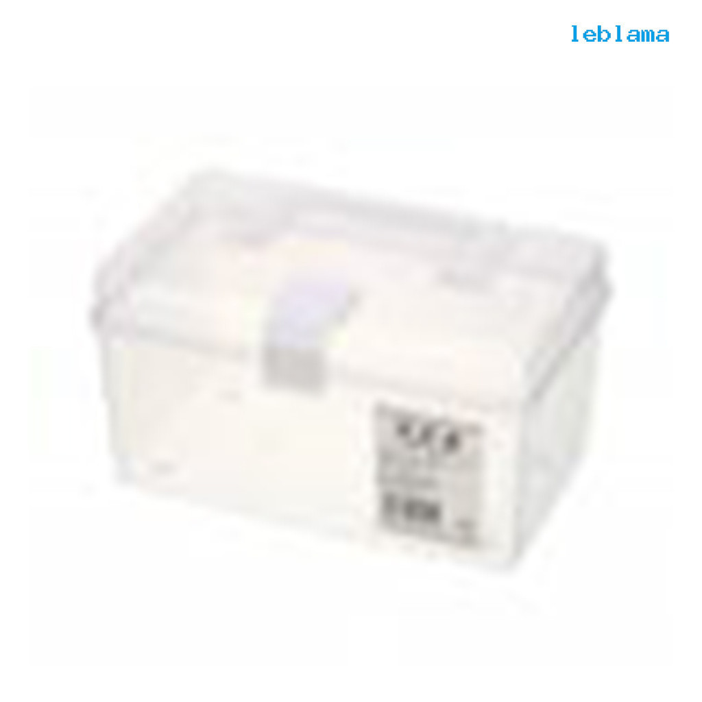 [LBA] 便攜式家用透明醫藥箱保健小藥箱多功能手提收納箱