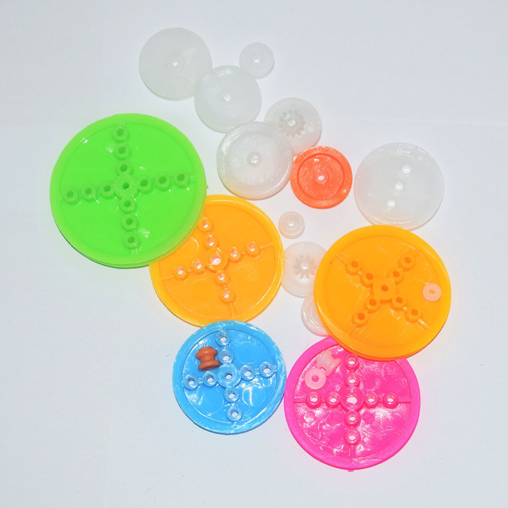 多款塑膠皮帶輪 玩具機芯塑膠偏心輪曲柄輪 玩具配件DIY手工STEM