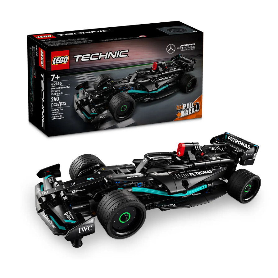 &lt;屏東自遊玩&gt; 樂高 LEGO 42165 TECHNIC 科技系列 Mercedes-AMG F1 W14迴力車