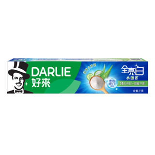 DARLIE 好來全亮白密泡小蘇打牙膏_蘆薈小清新140g(包裝隨機)