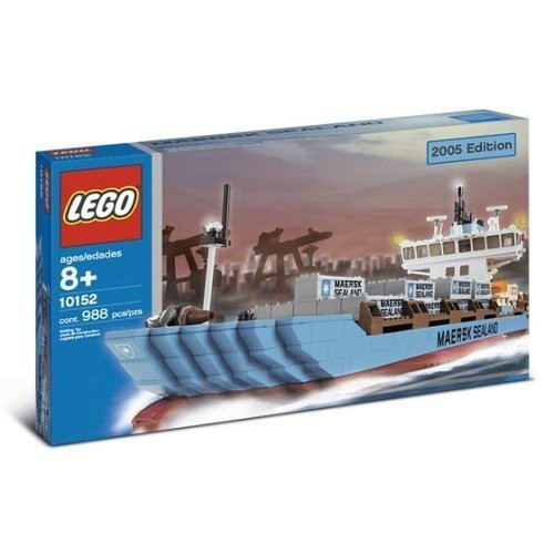 請先看內文 LEGO 樂高 10152 馬士基貨櫃輪船 2004年版