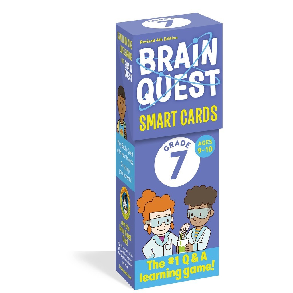 Brain Quest 7th Grade Smart Cards Revised 4th Edition/Workman Publishing【三民網路書店】