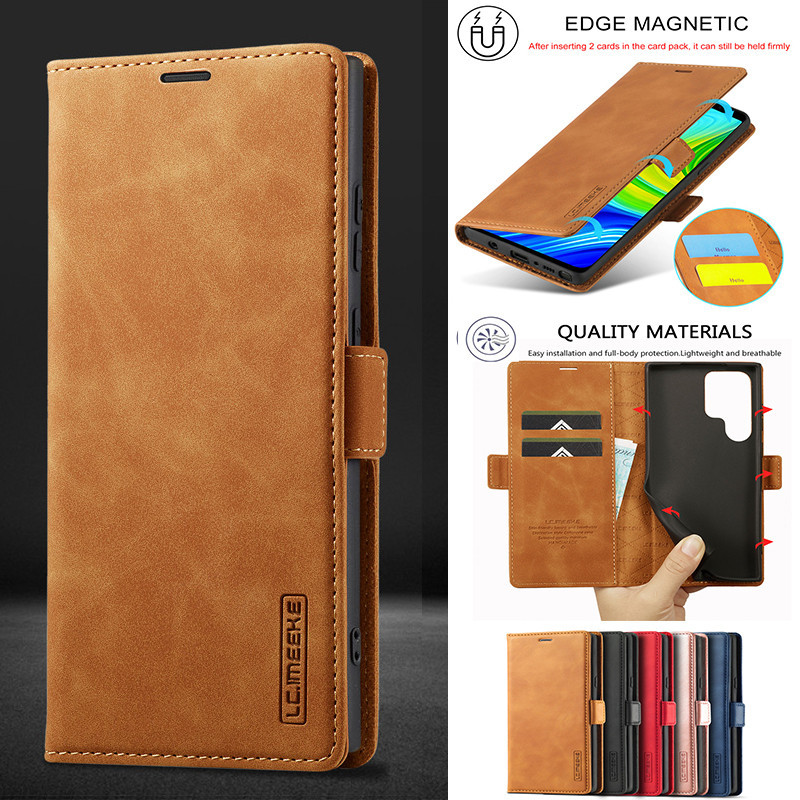 SAMSUNG 三星皮套 Note20 20 Ultra Note10 Plus Note9 外殼翻蓋錢包卡磁吸手機殼全