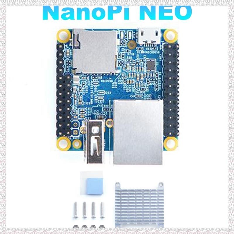 (U P Q E)NanoPi NEO 開源 H3 開發板+散熱器 DDR3 RAM 512MB 四核 Cortex-A