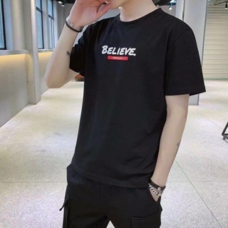 IELGY 短袖男 速乾 夏季圓領白色 緊身 短袖打底衫上衣t恤