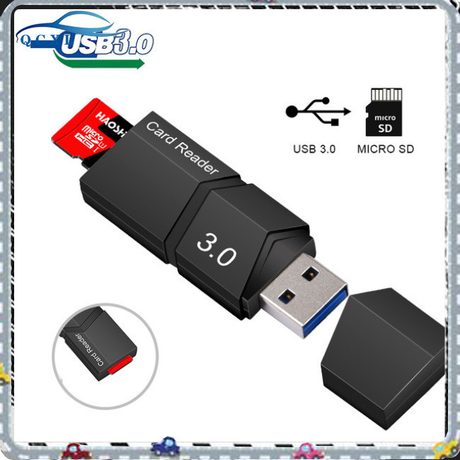 用於 Micro SD 卡的 USB 3.0 讀卡器高速讀寫
