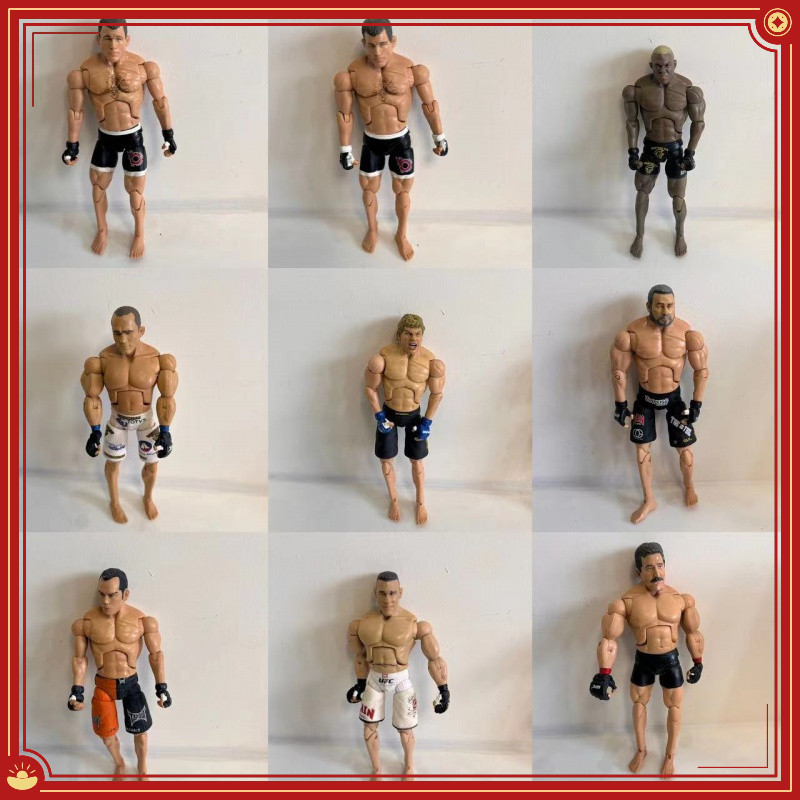 UFC摔跤手 action figure 超可動公仔玩具 男生禮物人偶