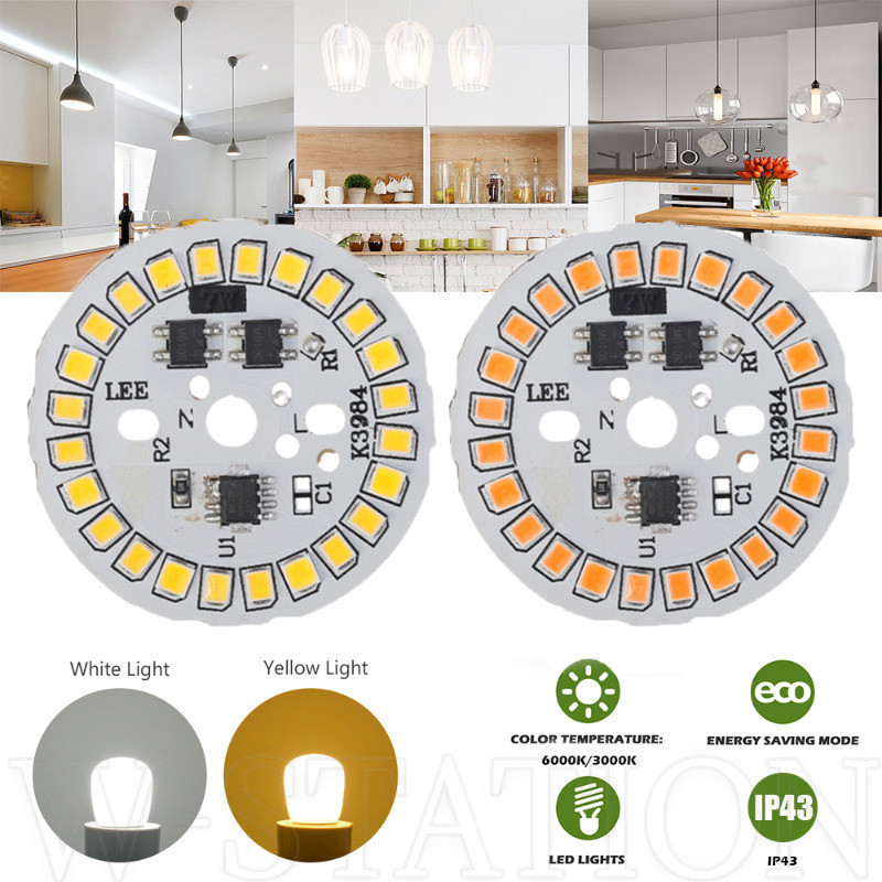 12w/15w 免驅動 Led 燈板 - 用於筒燈、平板燈、室內吸頂燈、蠟燭燈 - DIY 可更換 Led 模塊光源 -