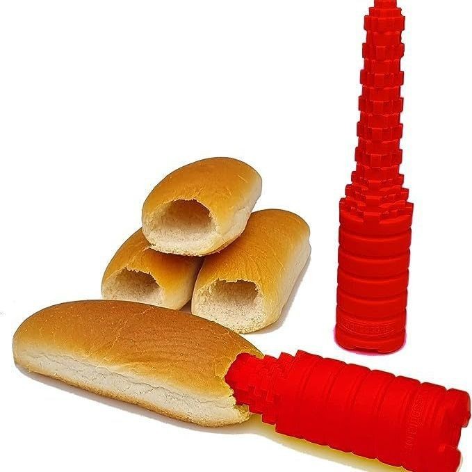 創意麵包放熱狗鑽洞器 防漏熱狗神器漢堡熱狗 Hotdogger