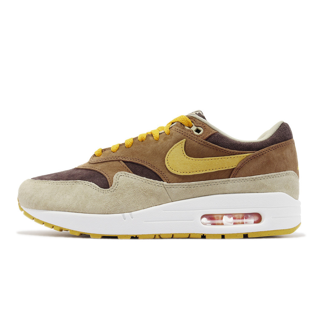 Nike Air Max 1 PRM Ugly Duckling 醜小鴨 咖啡 黃 男鞋 ACS DZ0482-200