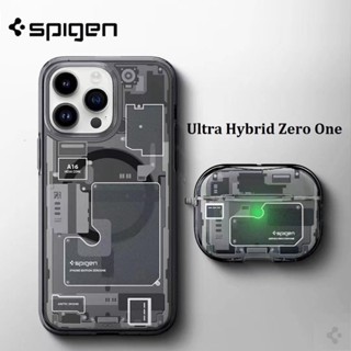 Spigen科技電路板殼iPhone15 Pro Max手機殼 蘋果12 13 14pro Max無線充13pro保護殼