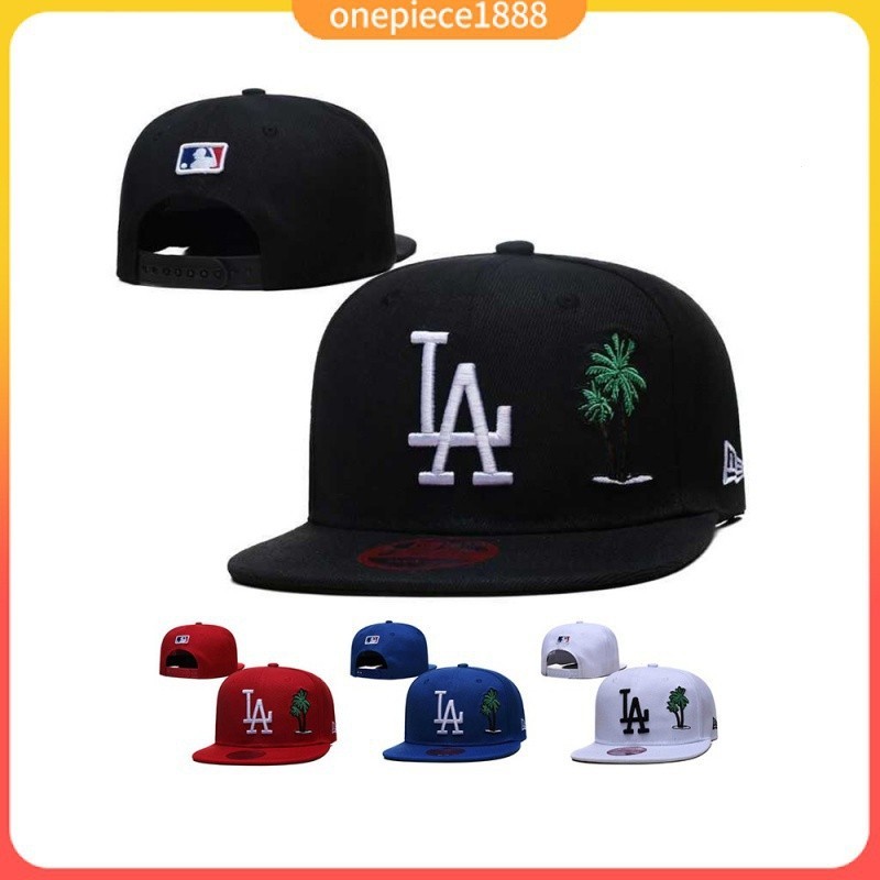 MLB LA道奇 Dodgers 新款 椰樹刺繡 嘻哈帽 防晒帽 棒球帽 運動帽 滑板帽