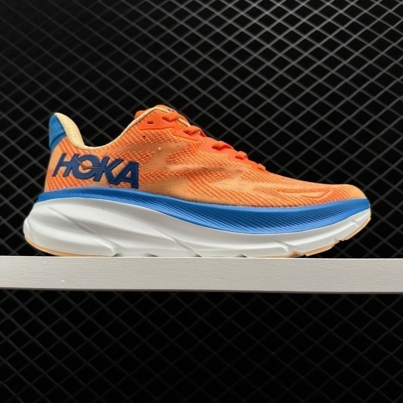 Hoka Clifton 9寬男女專業緩震跑鞋男女通用超輕透氣厚底運動鞋尺碼36-45