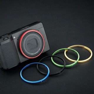 RICOH 理光 GR III GRIIIX HDF 相機鏡頭金屬鏡頭裝飾保護環蓋