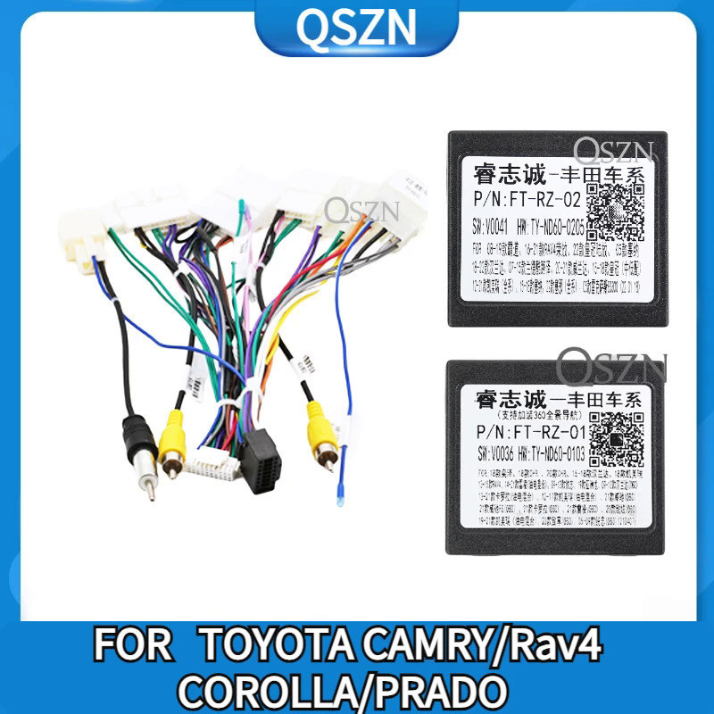 Android 汽車收音機 Canbus 盒 FT-RZ-01/FT-RZ-02 適用於豐田 CAMRY/Rav4/ C