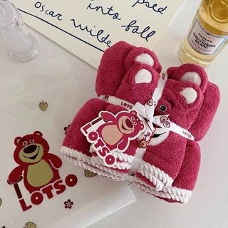嬰兒浴巾+毛巾套裝,吸水柔軟加厚純棉
