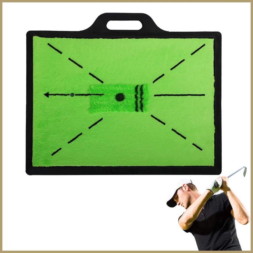 高爾夫擊球墊練習高爾夫球墊高爾夫揮桿訓練墊適用於高爾夫球桿揮桿路徑分析高爾夫配件 ksidhyutw