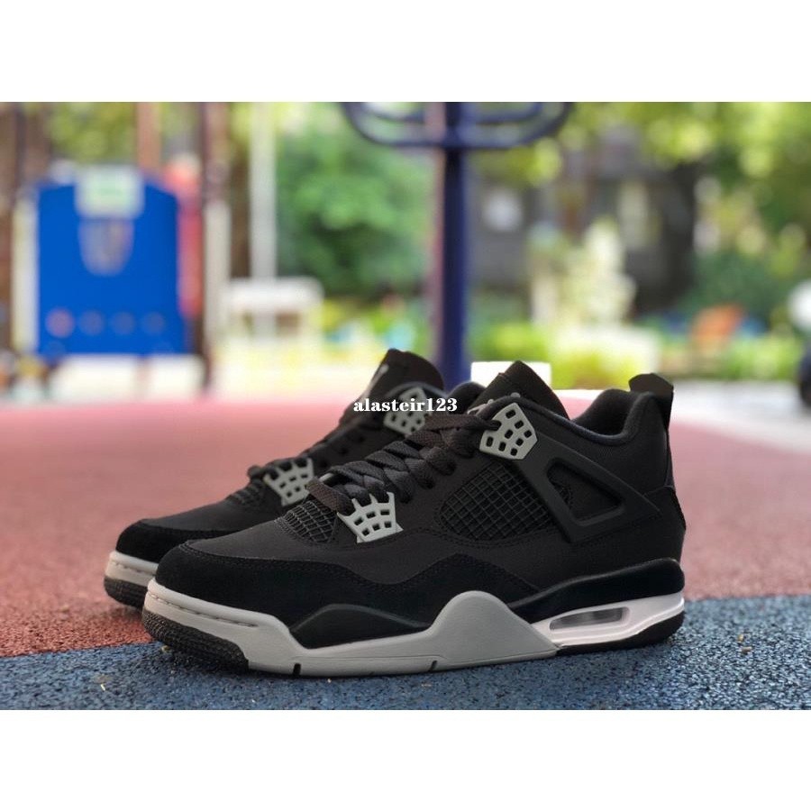 特價 Air Jordan 4 “Black Canvas”黑貓2.0 黑色帆布 百搭 籃球鞋 DH7138-006