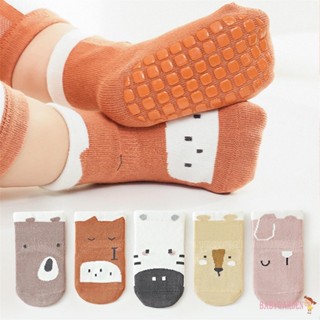 Baga-0-5 歲兒童寶寶地板襪可愛卡通動物防滑柔軟輕便襪子