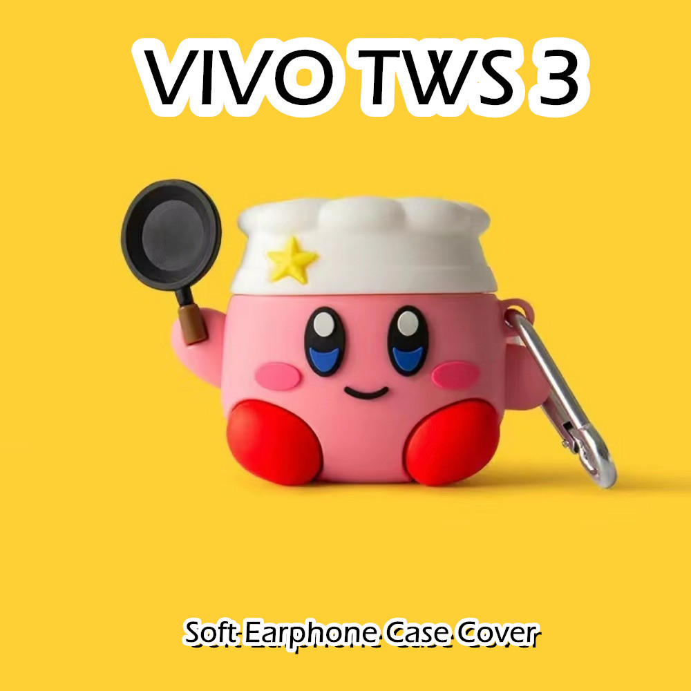 [快速發貨] 適用於 VIVO TWS 3 保護套搞笑卡通軟矽膠耳機保護套保護套 NO.3