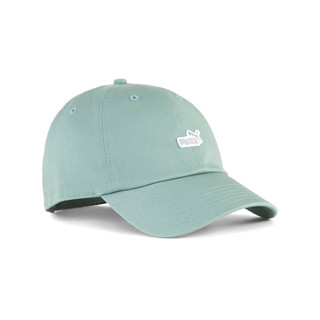 Puma 棒球帽 Basic NO.1 Patch 男女款 藍 灰 老帽 鴨舌帽 帽子 [ACS] 02599704