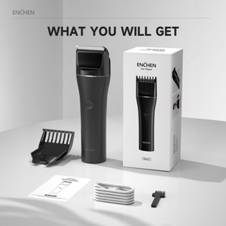 ENCHEN 家用無繩理髮器專業鬍鬚剃須刀理髮機 Boost 理髮器男士電動理髮器修剪器兒童安全理髮剃須刀