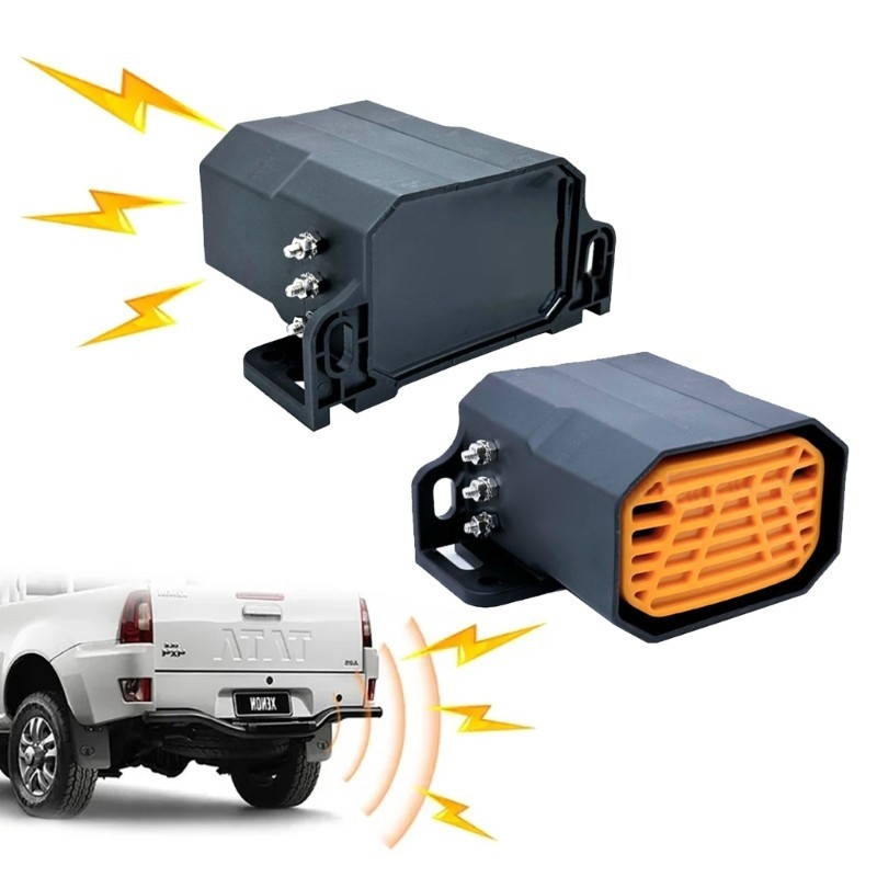 Shas 130dB 備用警報器蜂鳴器蜂鳴器聲音警告警報 12V 24V 汽車卡車喇叭