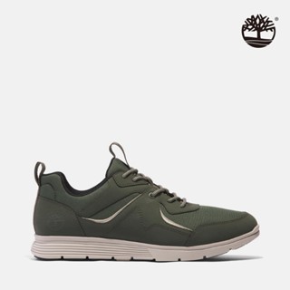 Timberland 男款橄欖色低筒休閒鞋|A6A31EDI