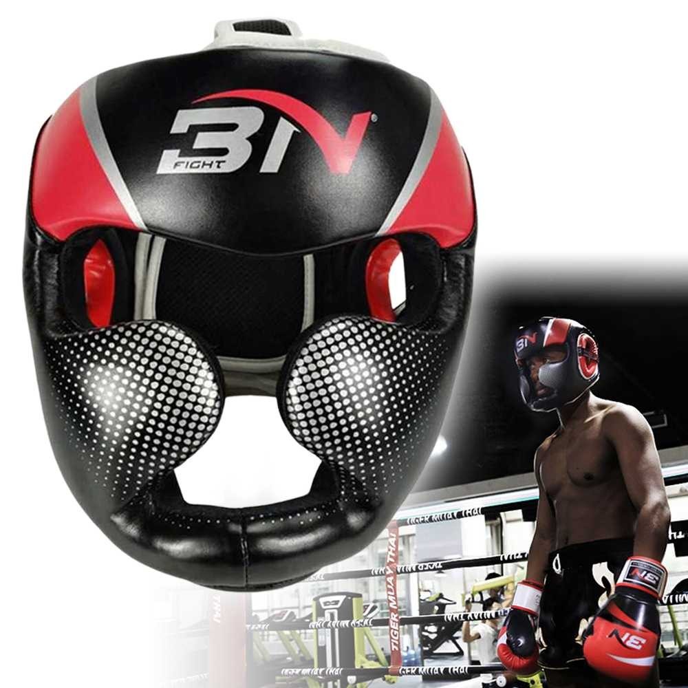 泰拳 MMA 拳擊頭盔頭部保護器尺寸 XL