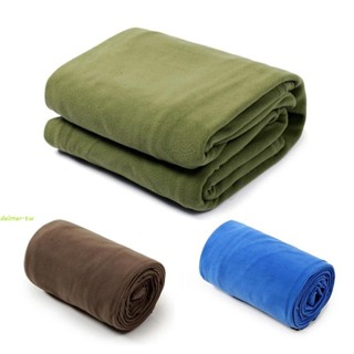 DELMER睡袋溫暖的羽量級運動配件隔離襯墊極地羊毛戶外露營毛毯