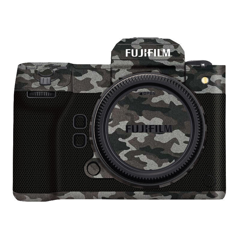 ♞,♘,♙美 適用於富士GFX100S II相機貼紙 FUJI GFX100S二代相機保護貼膜磨砂迷彩卡通diy相機全包
