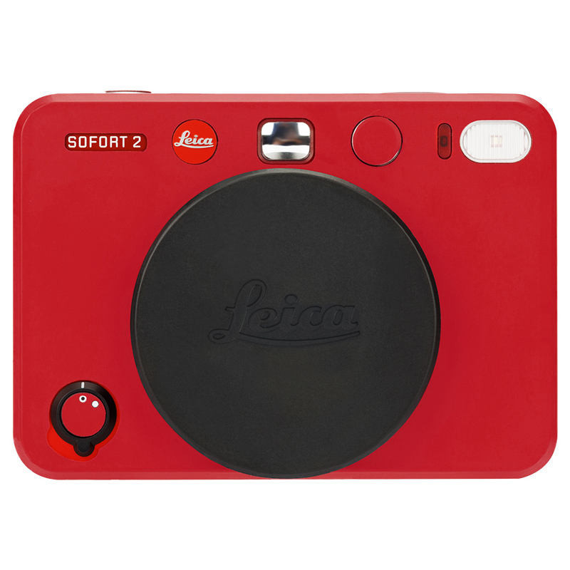 ♞,♘JJC 適用徠卡Sofort2機身保護貼膜Leica Sofort 2拍立得相機貼紙3M材質貼皮紅色碳纖維迷彩電路