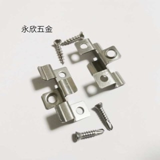 🍀【臺灣熱銷】塑木地板卡扣 戶外地板扣件 不銹鋼卡扣 防腐木地板卡扣配件小頭螺絲