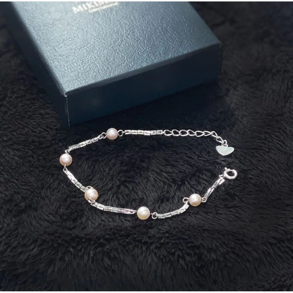 Mikimoto 手環 手鍊 珍珠 mercari 日本直送 二手