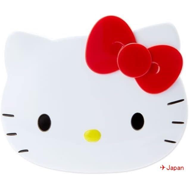 Sanrio 桌面安裝 Hello Kitty 鏡子和梳子套裝 【直达日本】