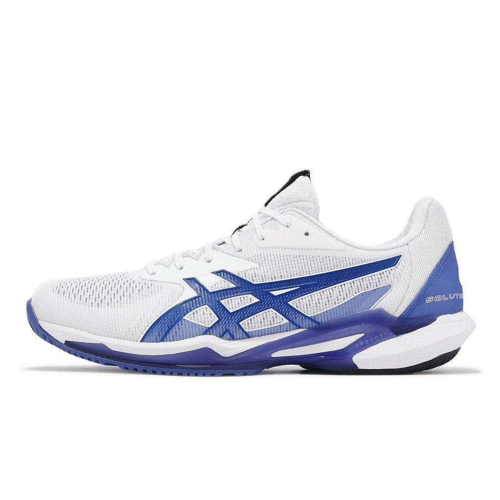Asics 網球鞋 Solution Speed FF 3 男鞋 白 藍 法網配色 [ACS] 1041A438100