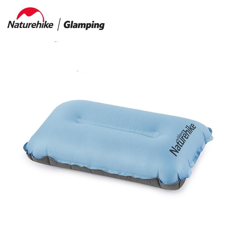 Naturehike 野營充氣枕頭自動超輕海綿舒適戶外旅行睡枕便攜
