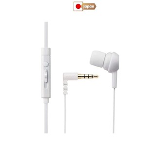 ELECOM 單聲道耳機（帶麥克風） 耳塞式 C3520 白色 EHP-MC3520WH