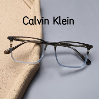【Ti鈦眼鏡】CK 板材眼鏡框 超輕板材潮流商務窄方框板材框架眼男素顏眼鏡 Calvin Klein 098