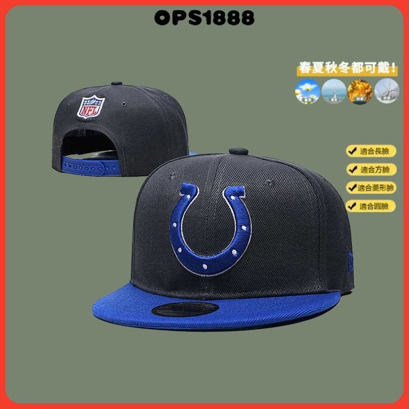 NFL 橄欖球帽 indianapolis Colts 小馬 潮帽 運動帽 男女通用 可調整 沙灘帽 嘻哈帽
