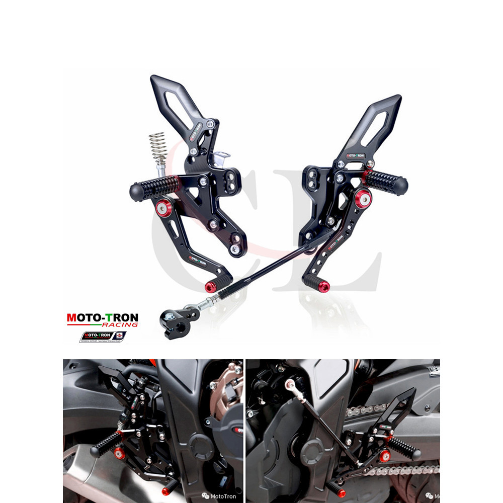 【超值現貨】MOTO-TRON適用本田Honda CBR650R/CB650R 19-23 改裝升高腳踏總成