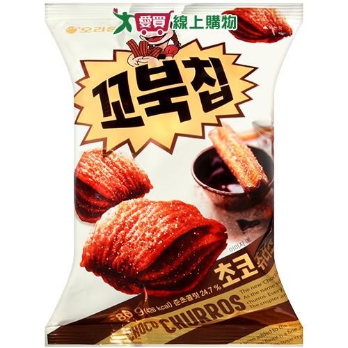 烏龜玉米脆餅-巧克力吉拿棒80g【愛買】
